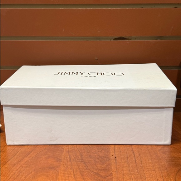 Jimmy Choo Brown and White Sneakers with Leopard Print - Picture 3 of 16